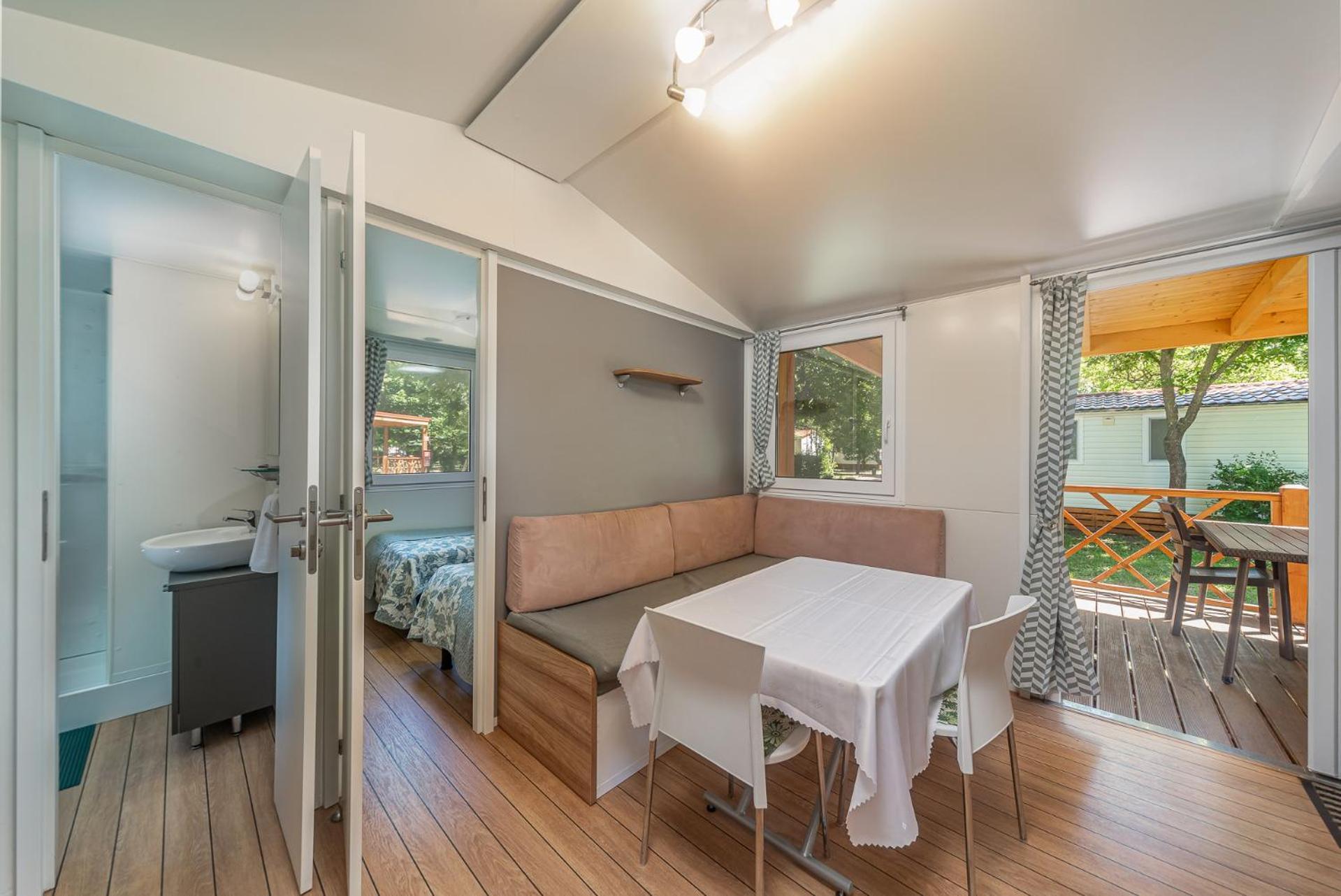 Hungarospa Thermal Camping Mobilhaz ハイデゥソボスロー エクステリア 写真